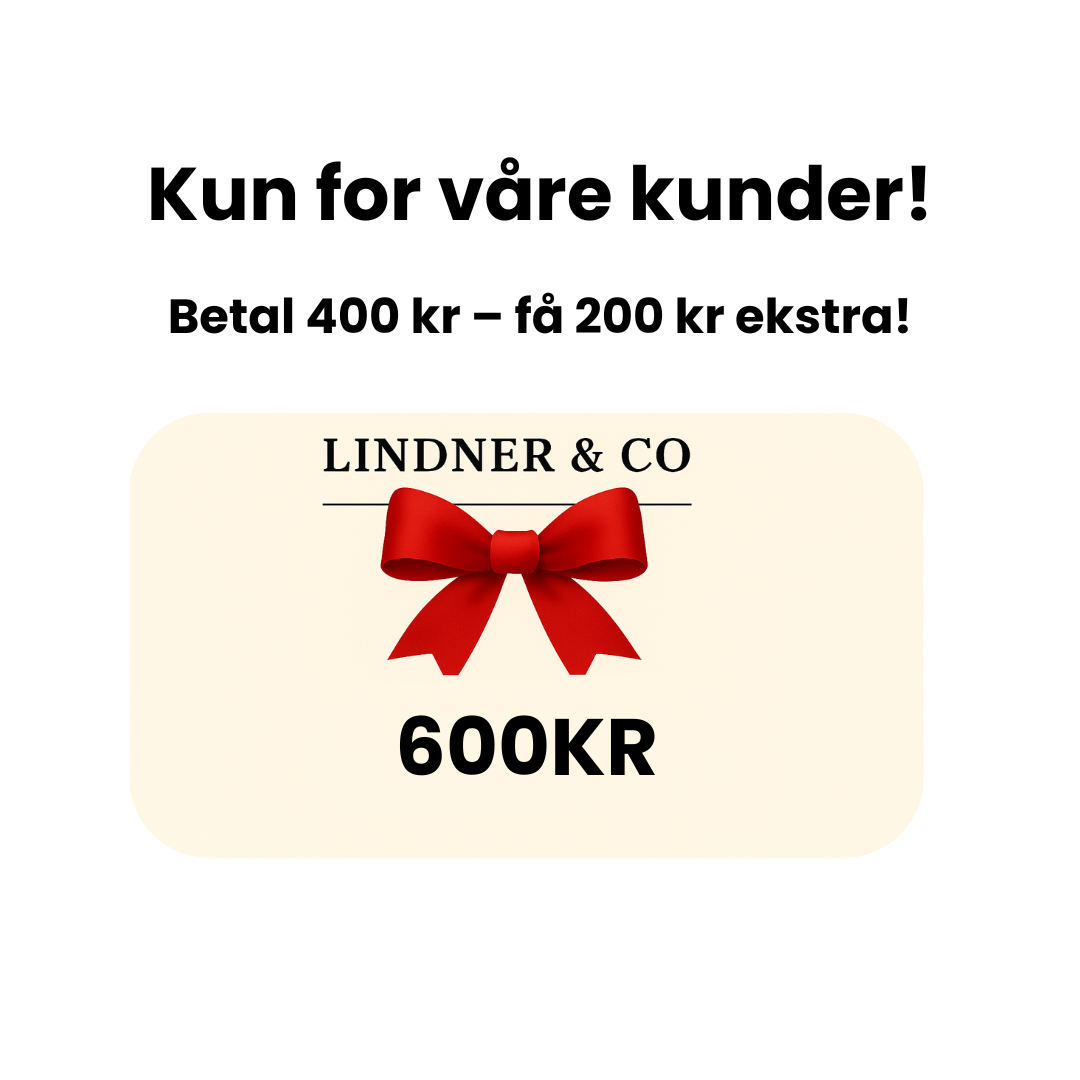 Gavekort - 600kr