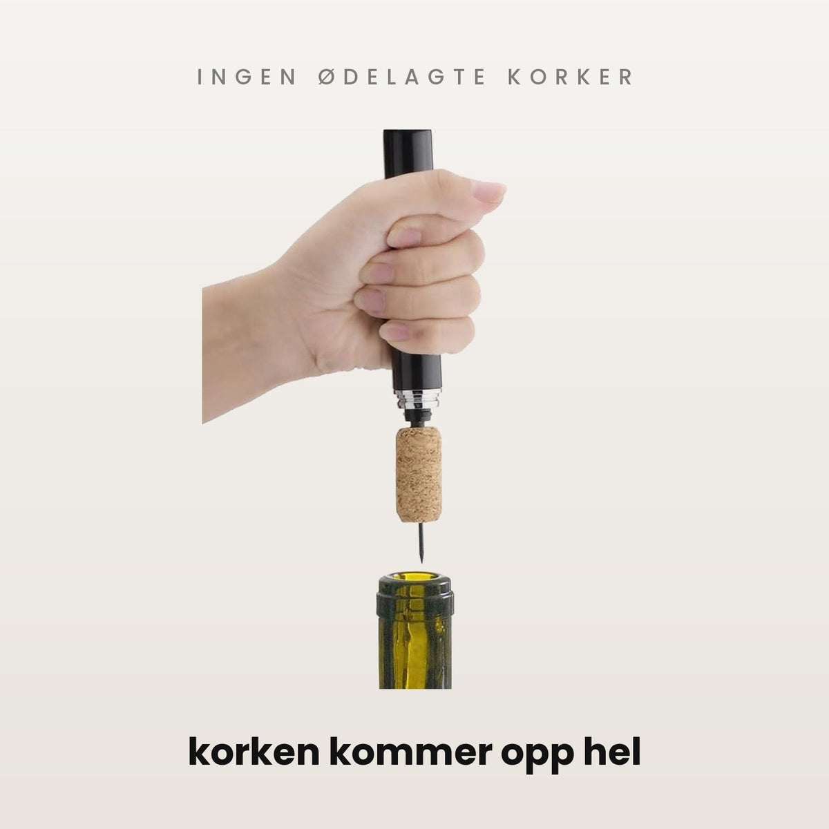 AeroPop vinåpner