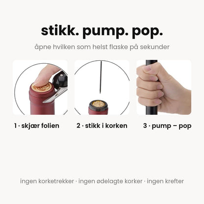 AeroPop vinåpner